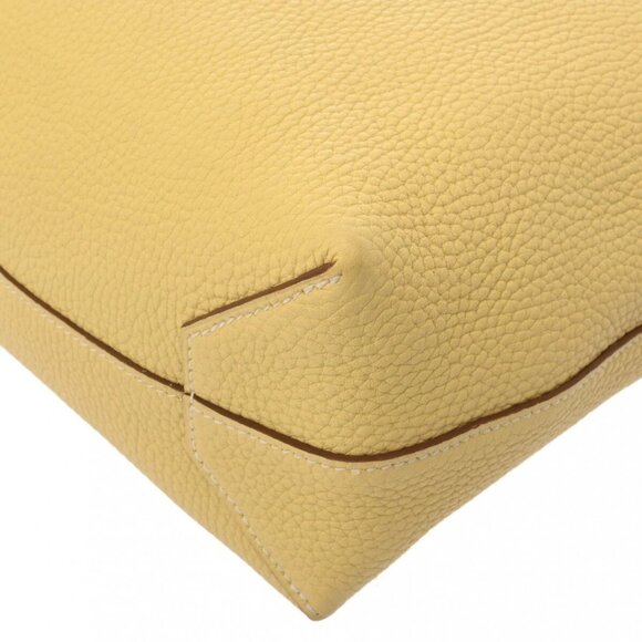 HERMES Jaune citron tote bag 800000132053000 - Picture 4 of 9